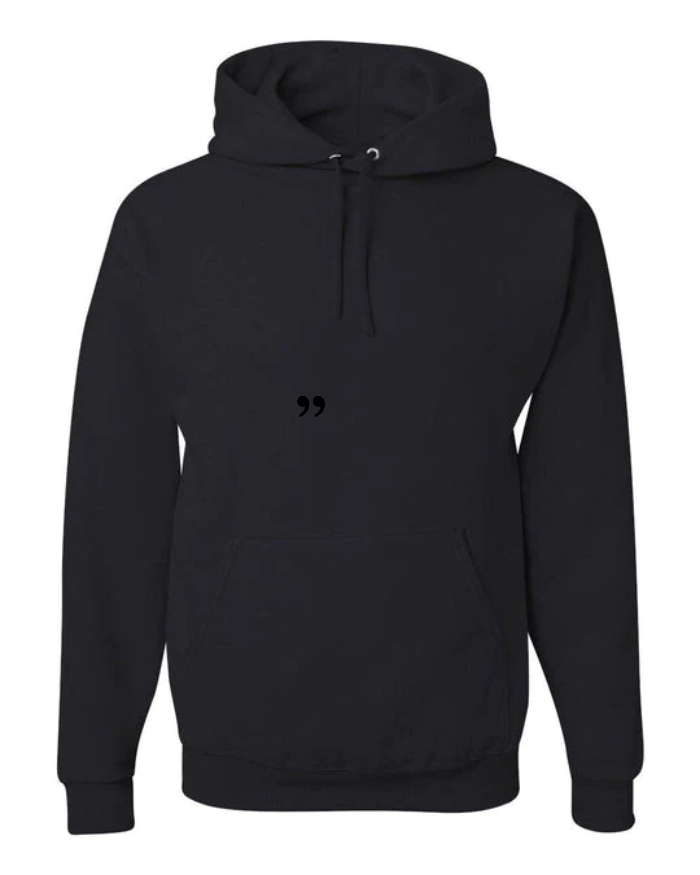 balck hoodie