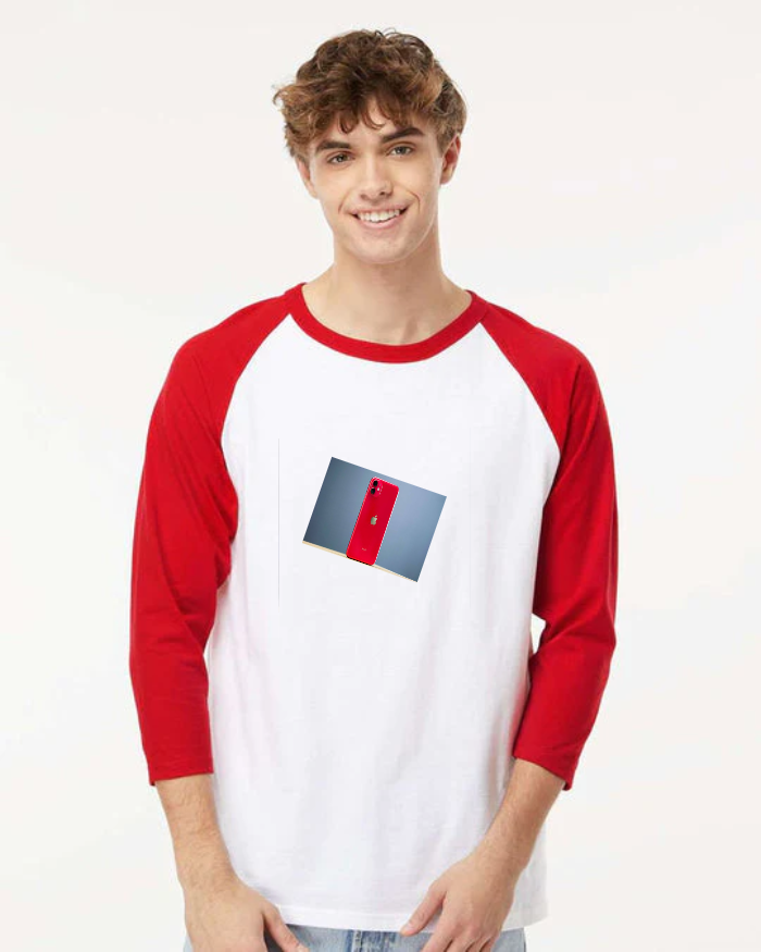 RAGLAN THREE-QUARTER SLEEVE BASEBALL T-SHIRT -200