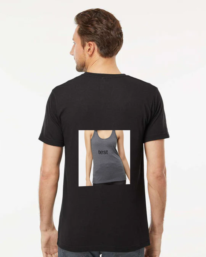 DELUXE BLEND V-NECK T-SHIRT - 3543