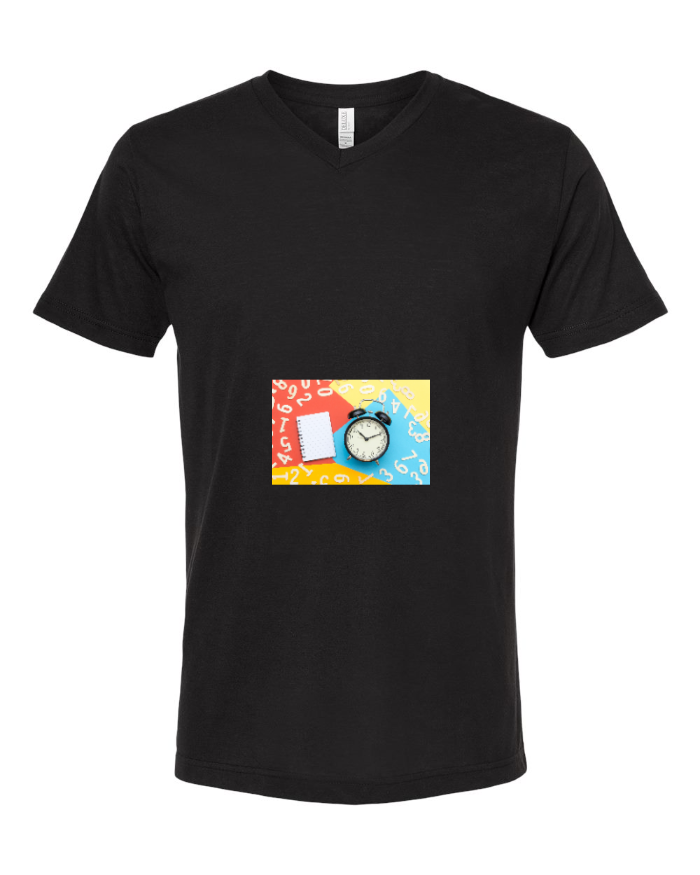 Deluxe Blend V-Neck T-Shirt - 3543