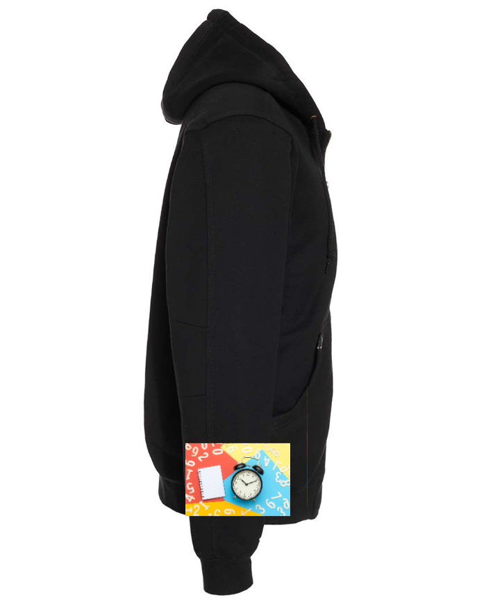 Crossfire Heavyweight Power Fleece Hooded Jacket with Thermal Lining