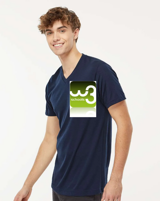Deluxe Blend V-Neck T-Shirt - 3543